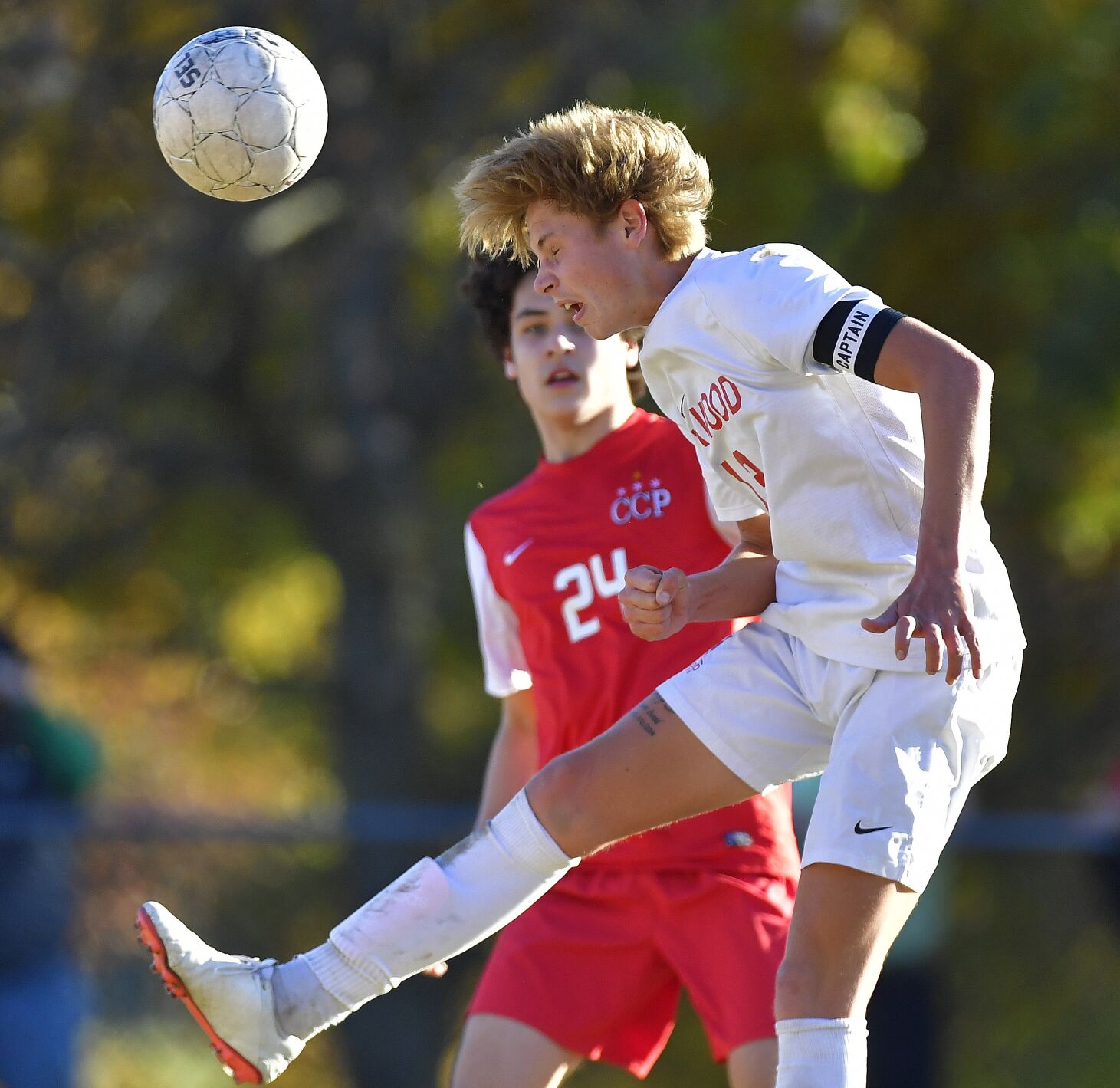 Chamninade vs Kirkwood soccer playoff game